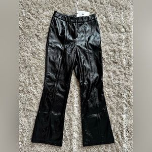 7 For All Mankind Faux Leather Trousers